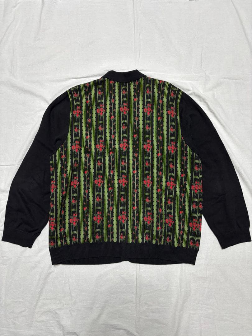 トップス TTTMSW Flower Jaquard Knit Cardigan 22ss
