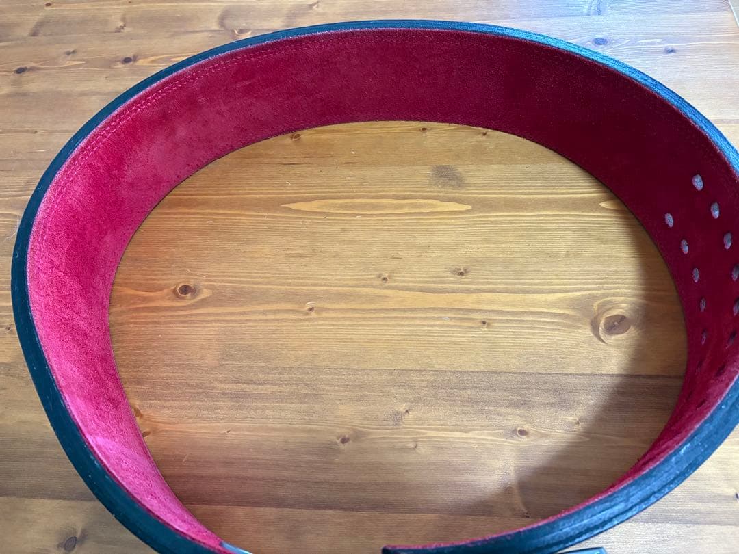 SBD パワーベルト 黒/赤