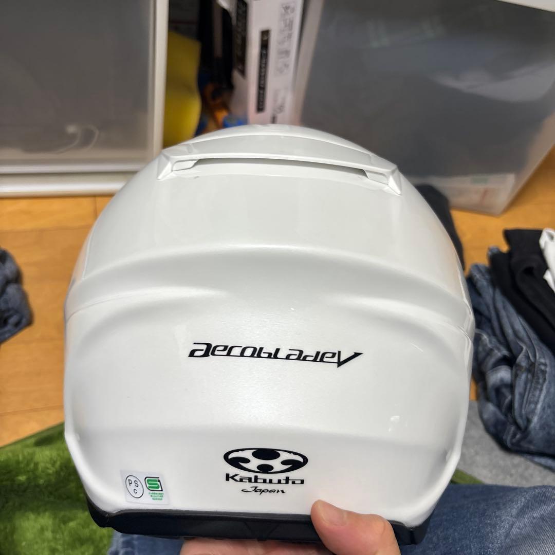 Kabuto フルフェイスヘルメット ホワイト 女性用 エアブロード5