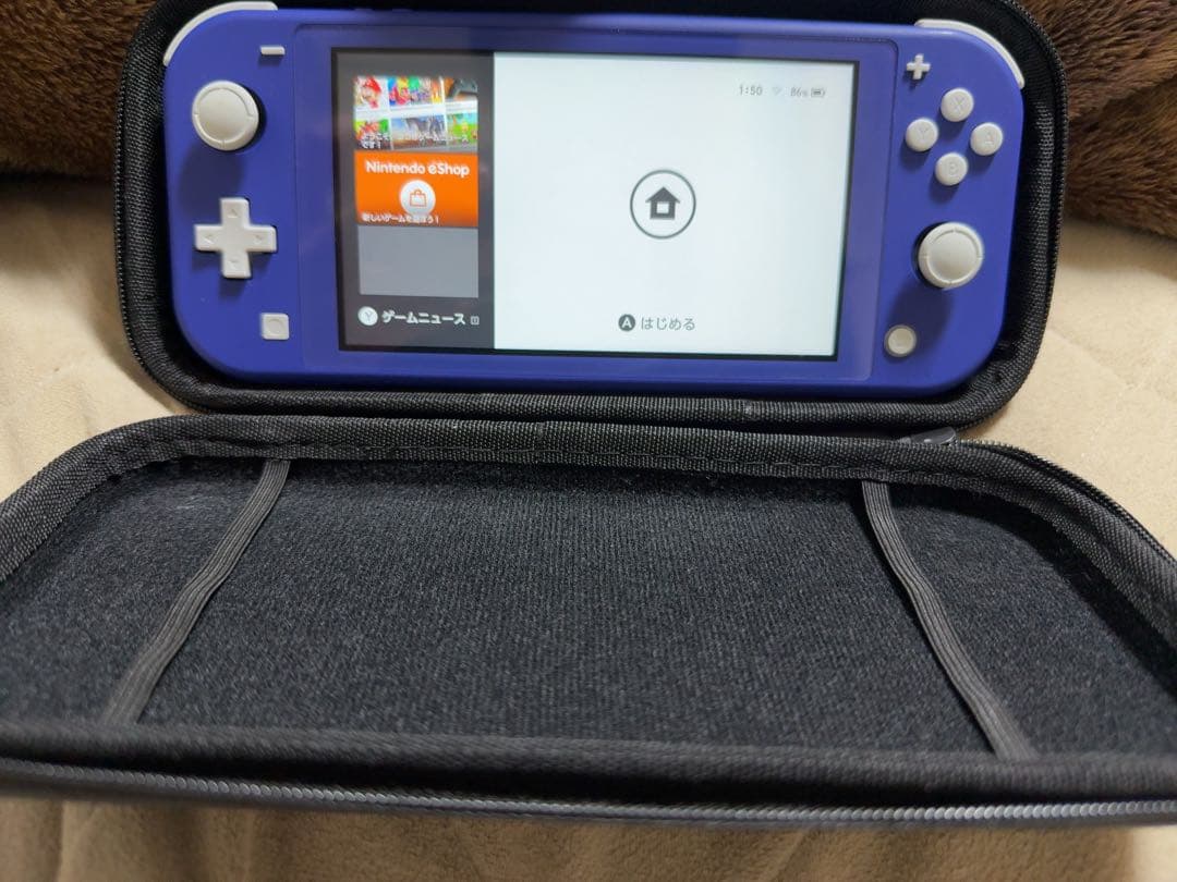 Nintendo Switch Lite ブルー 本体（専用ケース、充電器付）