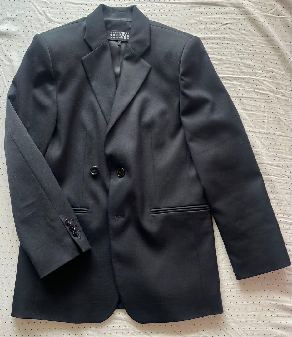 【MM6 Maison Margiela】ダブルブレストテーラードジャケット38