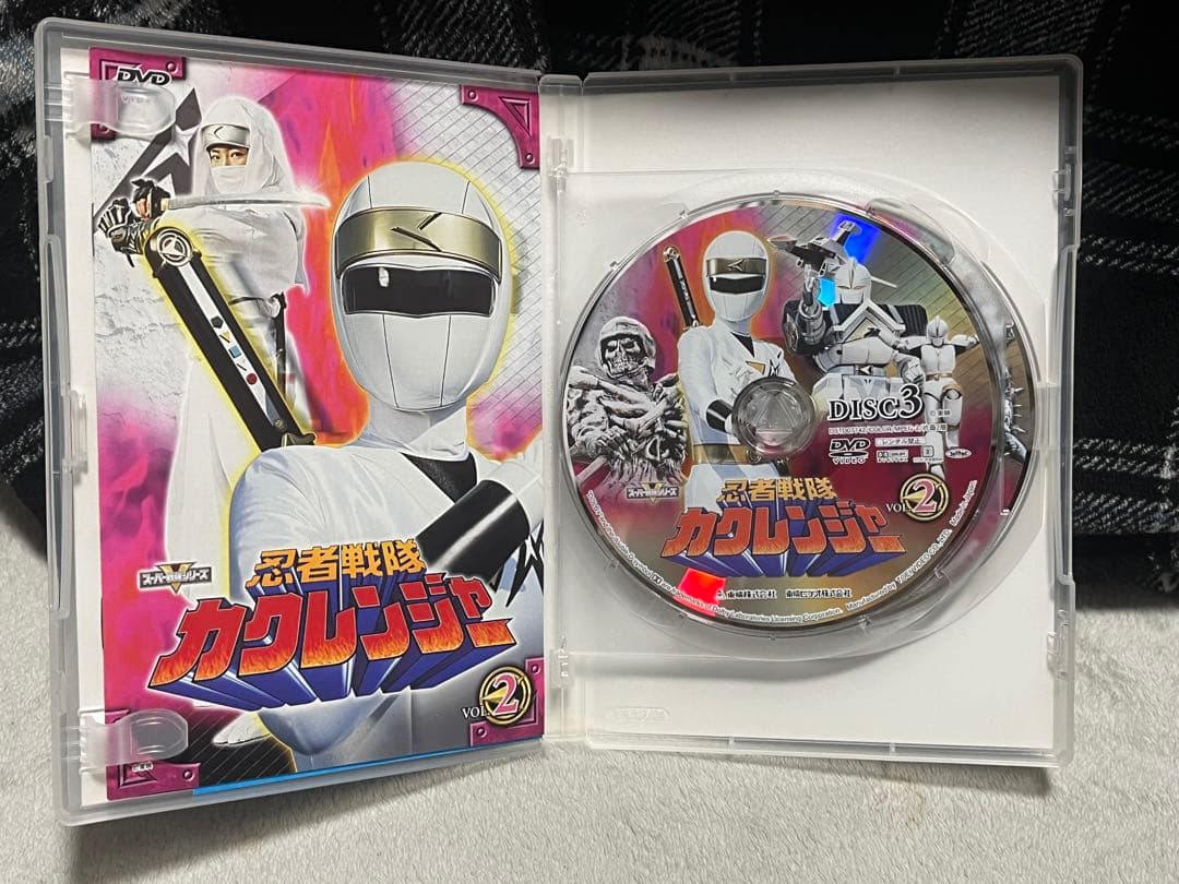 ※最終値下げ※忍者戦隊カクレンジャー DVD vol.1とvol.2セット
