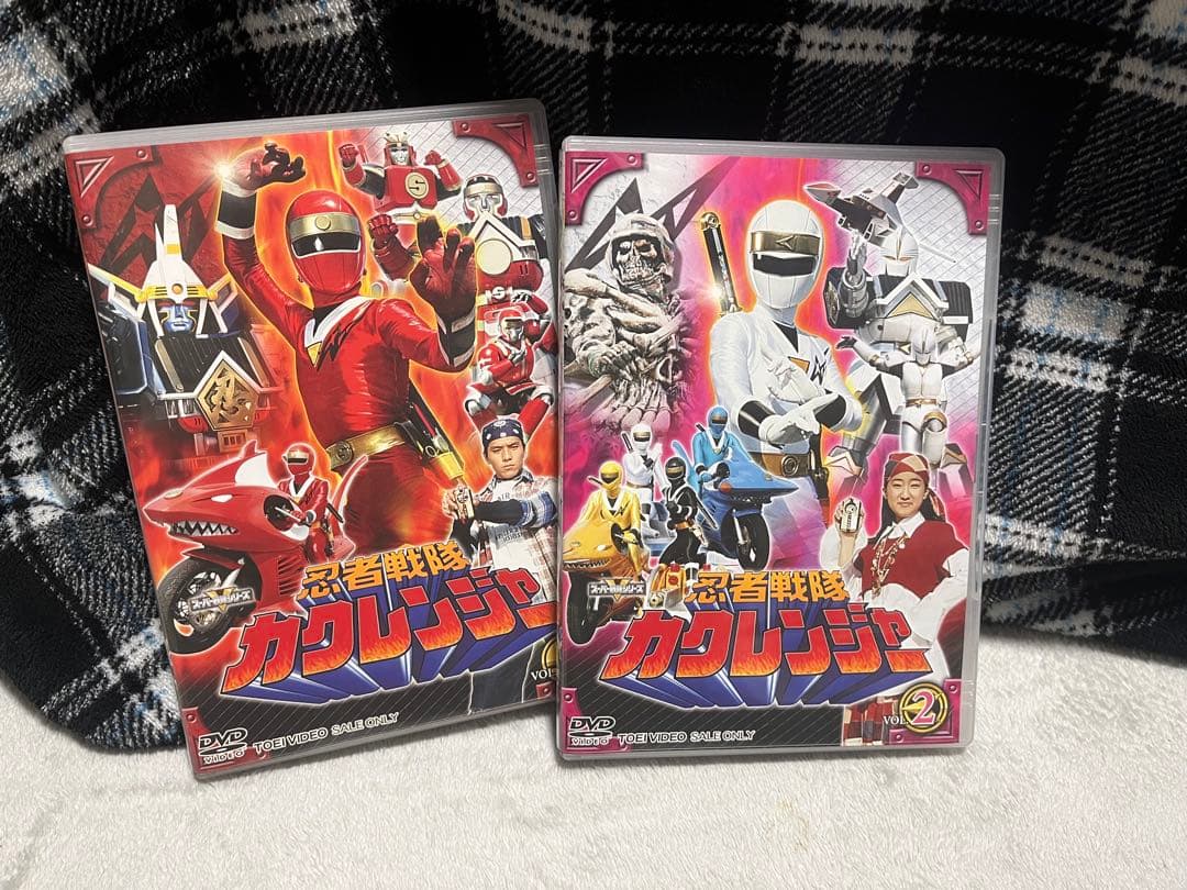 ※最終値下げ※忍者戦隊カクレンジャー DVD vol.1とvol.2セット