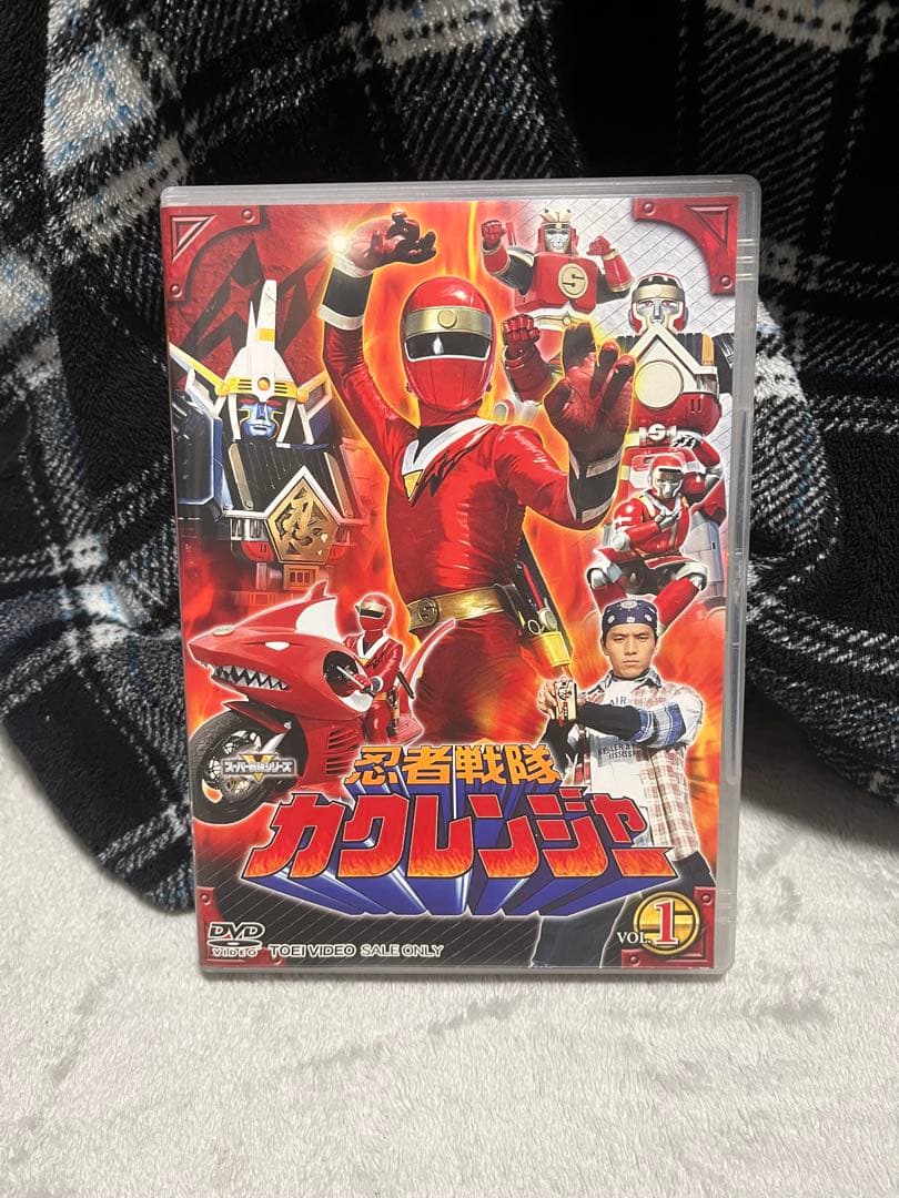 ※最終値下げ※忍者戦隊カクレンジャー DVD vol.1とvol.2セット