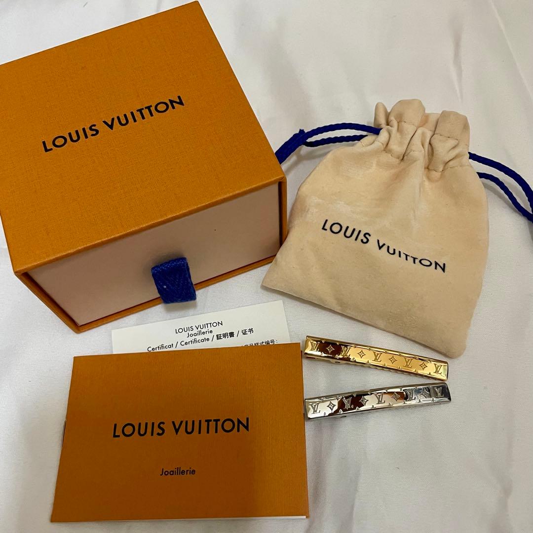 LOUIS VUITTON ヘアピンセット ゴールド シルバー