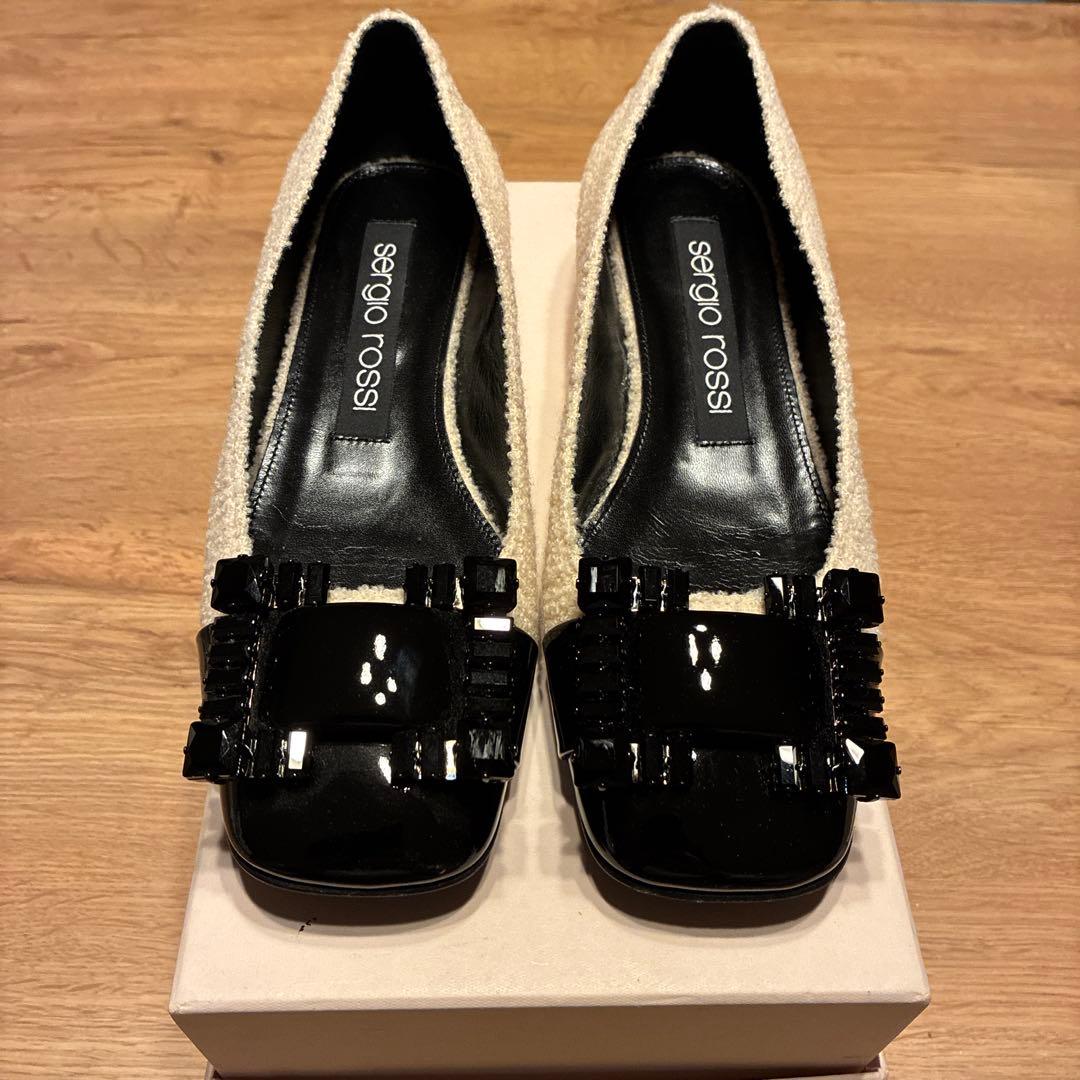 【美品】セルジオロッシ SR1 005 37ハーフ