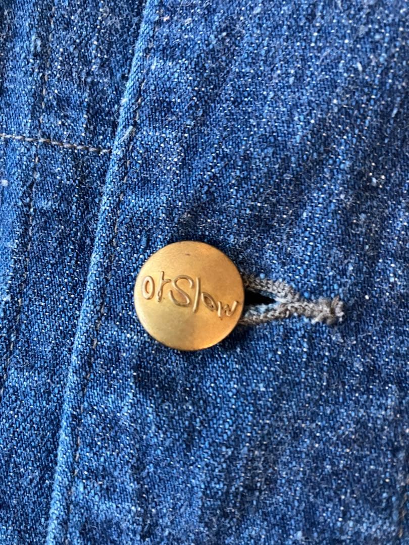 orSlow オアスロウ デニム カバーオール 1 50s 金ボタン 日本製