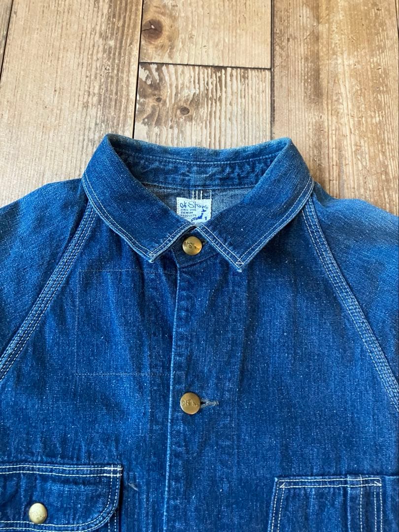 orSlow オアスロウ デニム カバーオール 1 50s 金ボタン 日本製