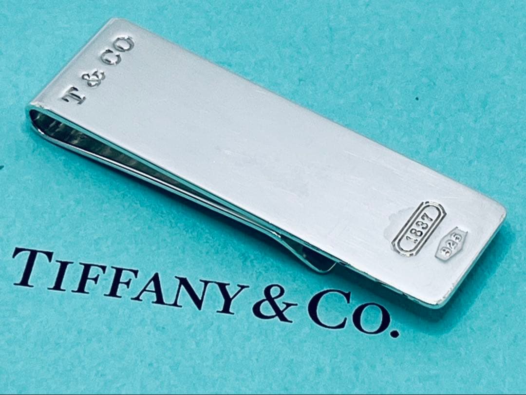 h448 オールド　ティファニー　1837 マネークリップ　シルバー　925