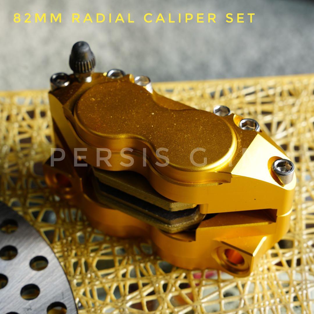 ヤマハジョグ系200mm金ビッグキャリパーキット アプリオ アクシスJOG ZR