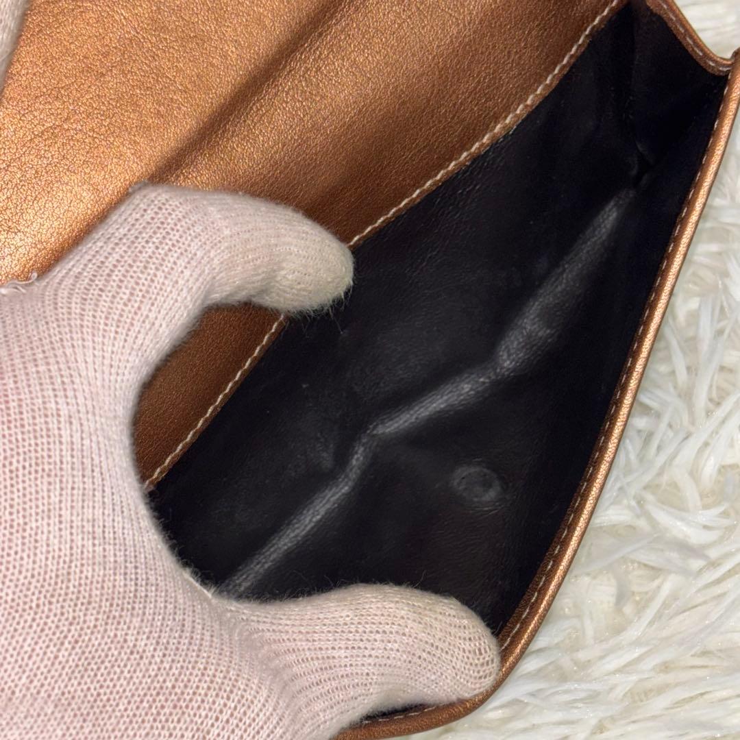 GUCCI グッチ 長財布 Wホック ラブリーハート　GGキャンバス　箱付き