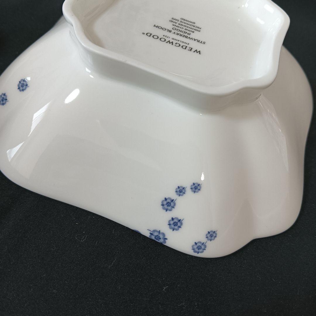 ウェッジウッド　ストロベリーブルーム　インディゴ　プレート　セット