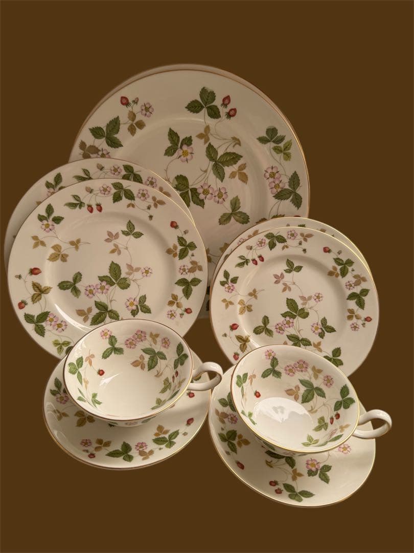 ウェッジウッド ワイルドストロベリー　セット　８点