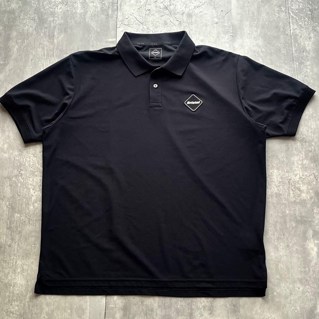 24SS FCRB FREEZE TECH POLO ポロシャツ ゴルフ　ジム