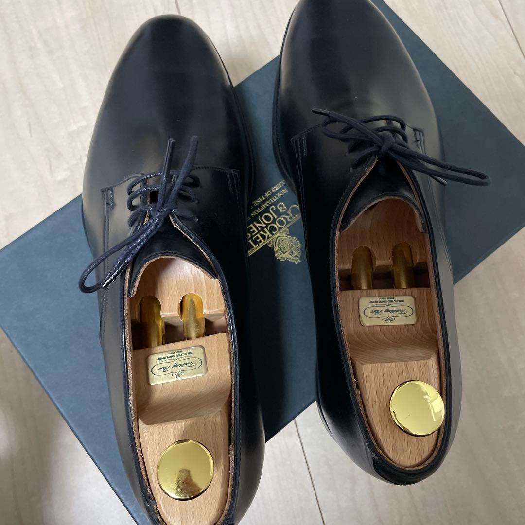 使用1回のみ　クロケットアンドジョーンズ　革靴　ドレスシューズ　8.5E