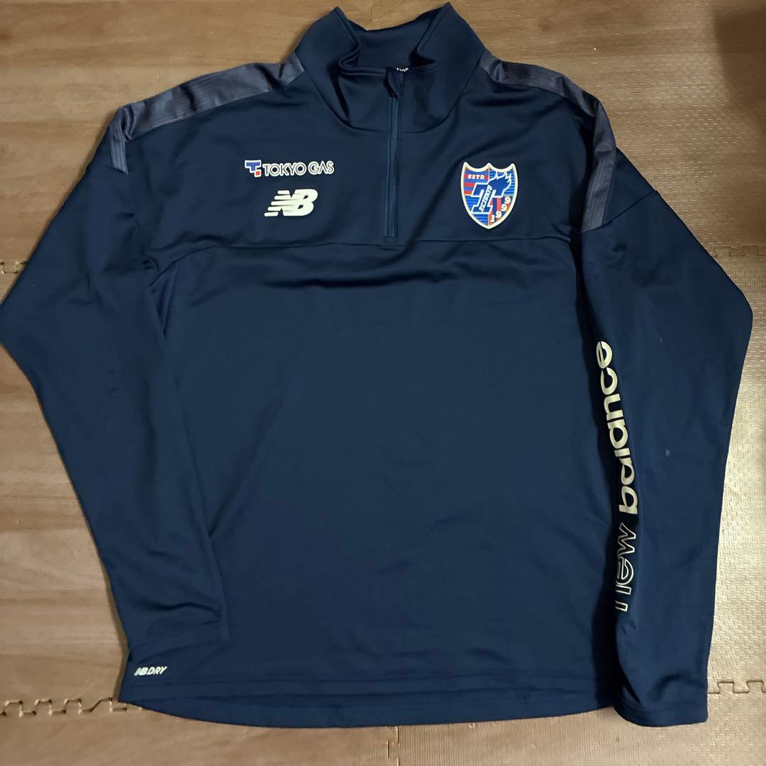 ニューバランス　FC東京　トレーニングウェア　上下セット　スポンサー