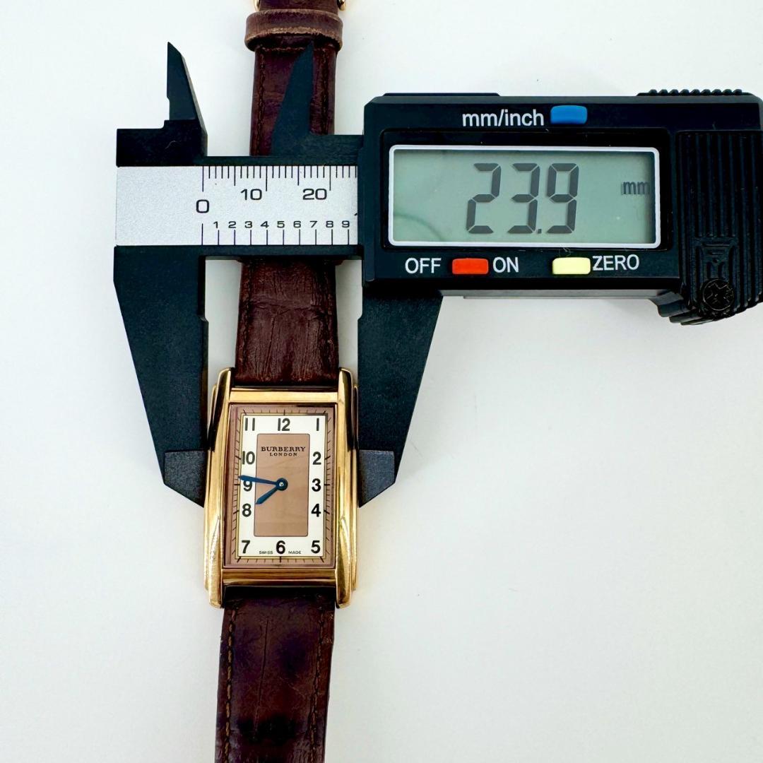 【新品電池】 BURBERRY バーバリー メンズ腕時計 ゴールド 12100G