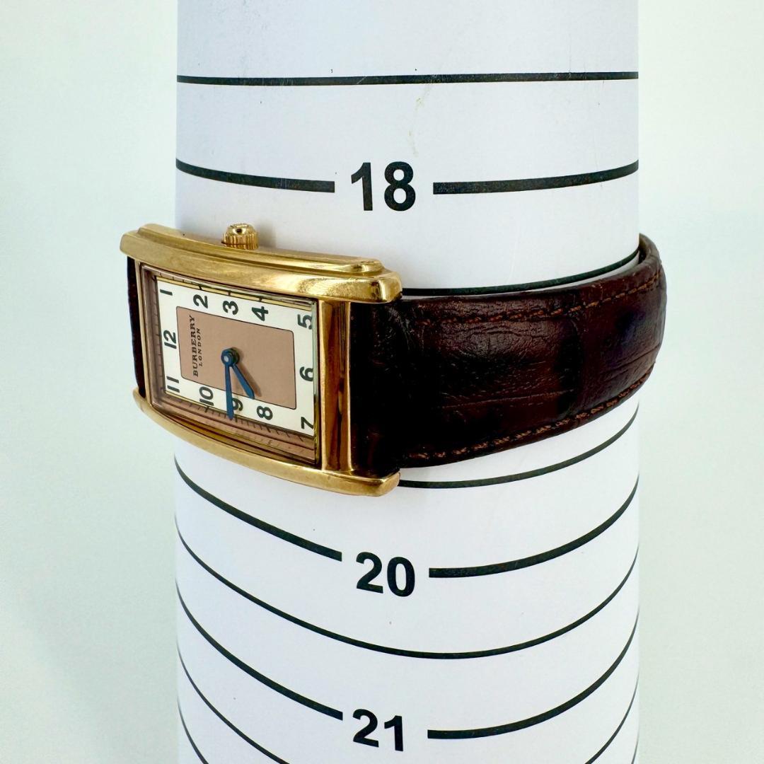 【新品電池】 BURBERRY バーバリー メンズ腕時計 ゴールド 12100G