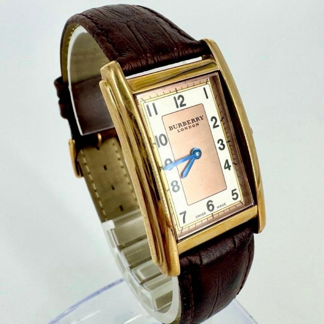 【新品電池】 BURBERRY バーバリー メンズ腕時計 ゴールド 12100G