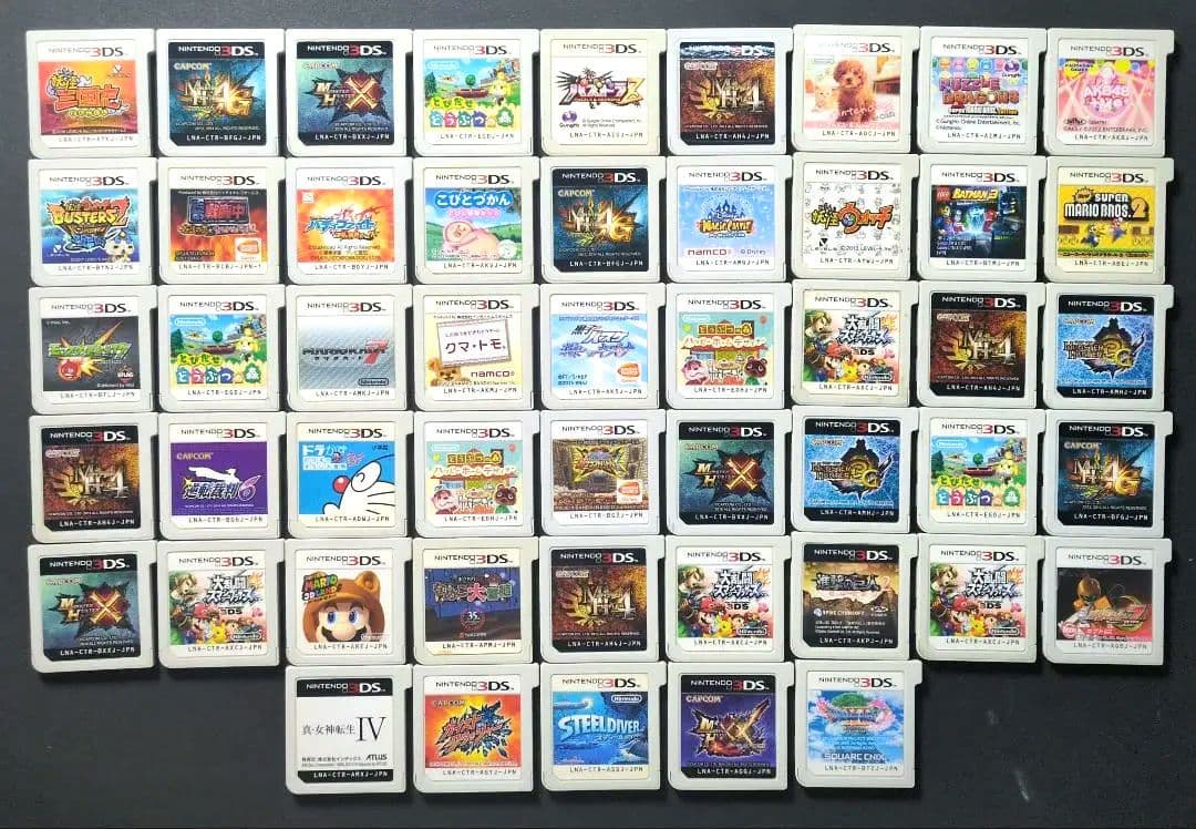 【ソフト単品】3DSソフト　まとめ売り　50点セット③　動作確認済み