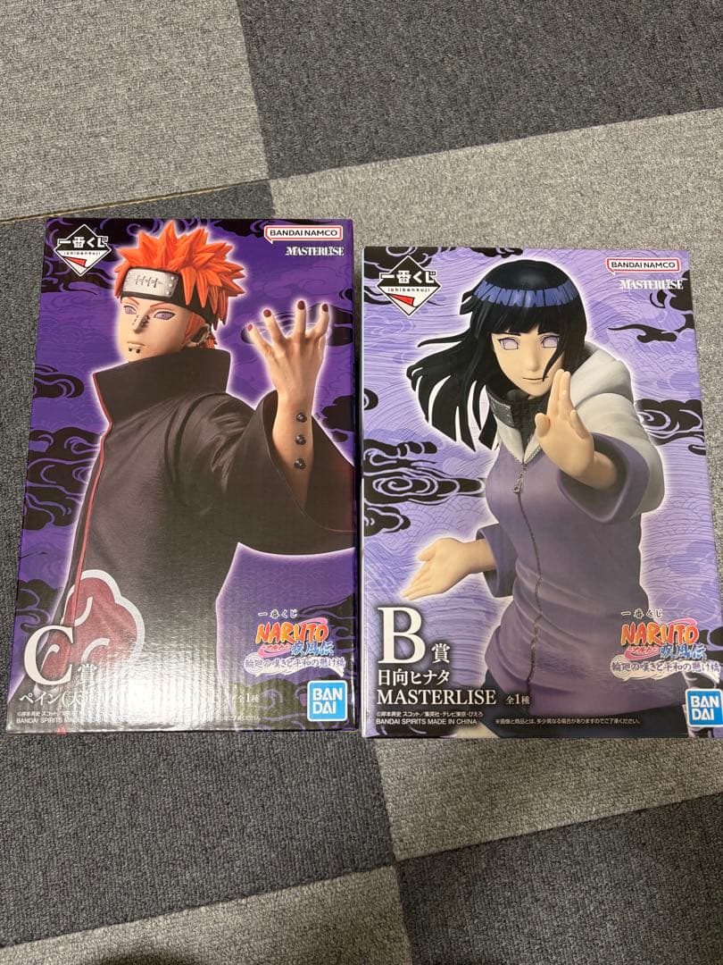 NARUTO ナルト疾風伝 一番くじ B賞 日向ヒナタ C賞 ペイン(天道)