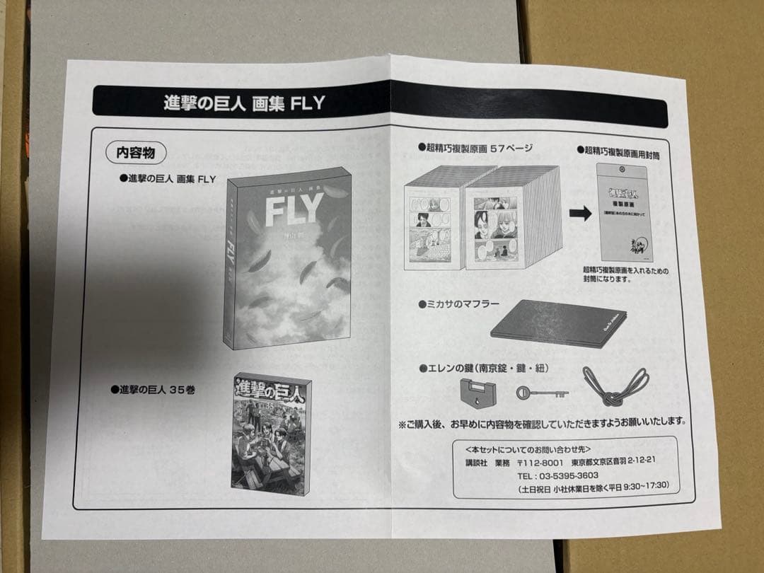 進撃の巨人　画集　FLY