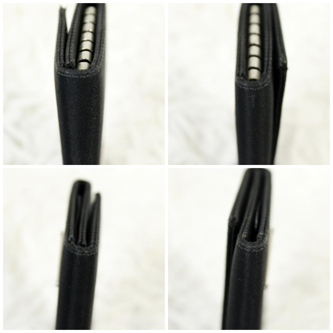 美品 PRADA プラダ 6連キーケース 三角ロゴ テスート ナイロン ブラック