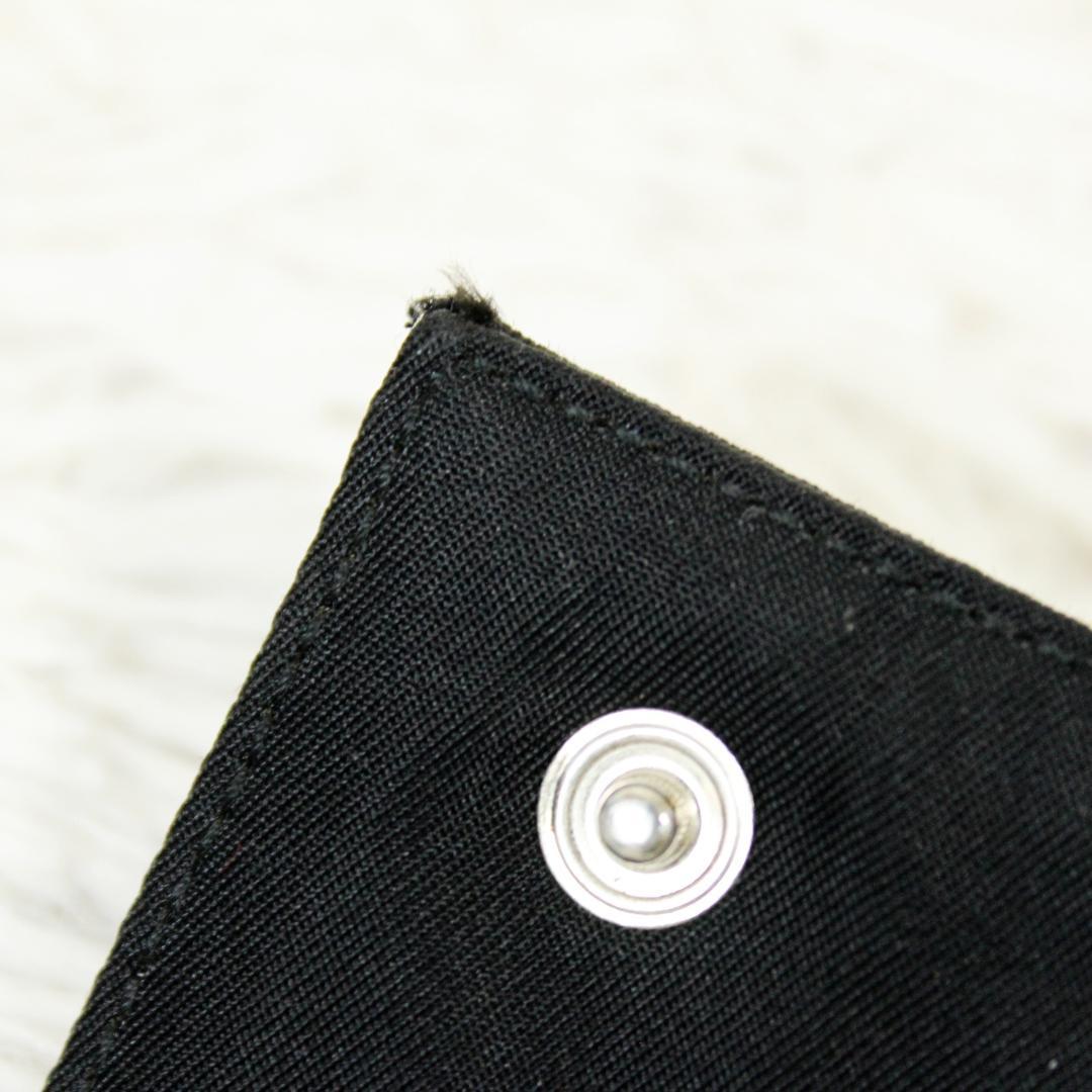 美品 PRADA プラダ 6連キーケース 三角ロゴ テスート ナイロン ブラック