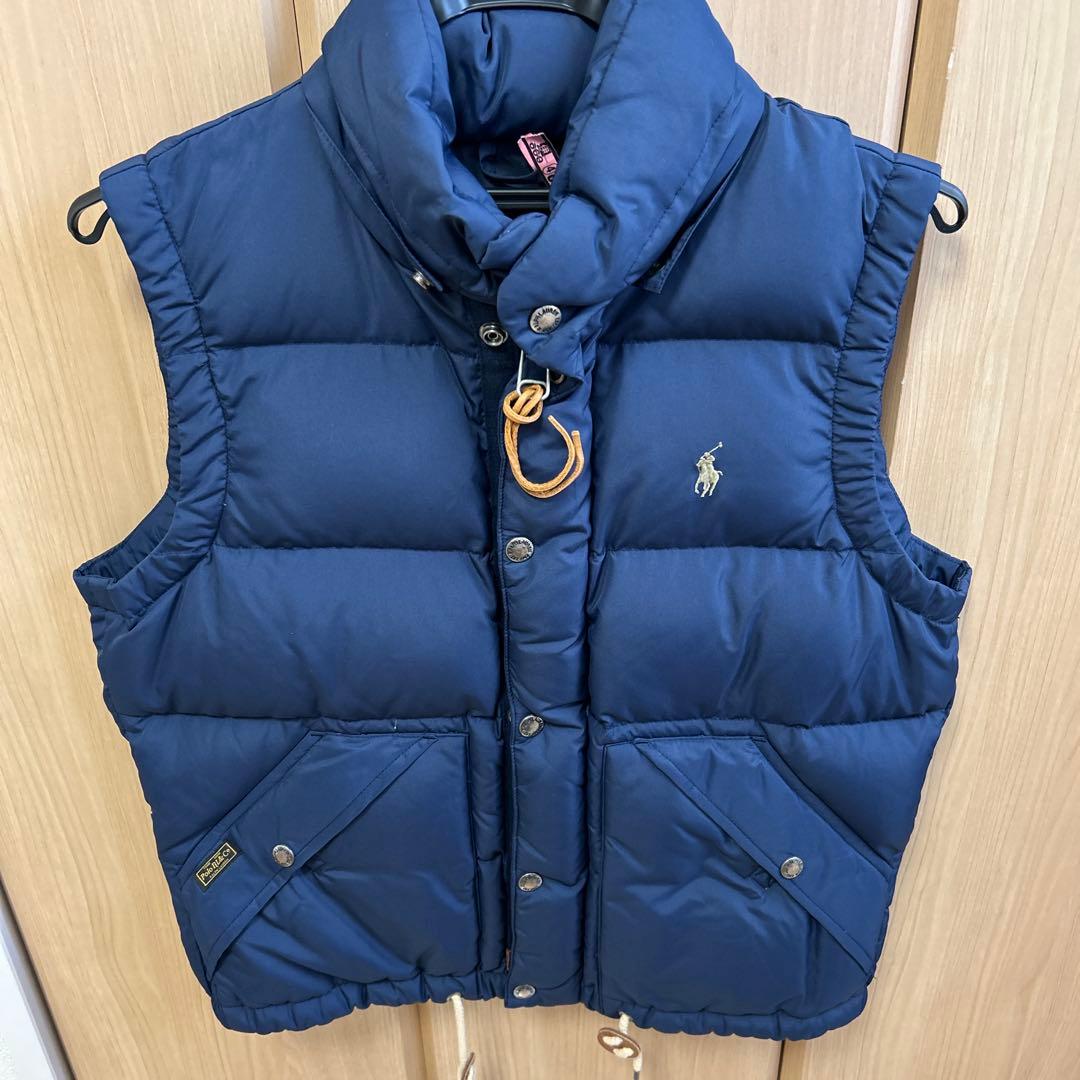 ひめママPolo Ralph Lauren ネイビー ダウンベスト 2枚