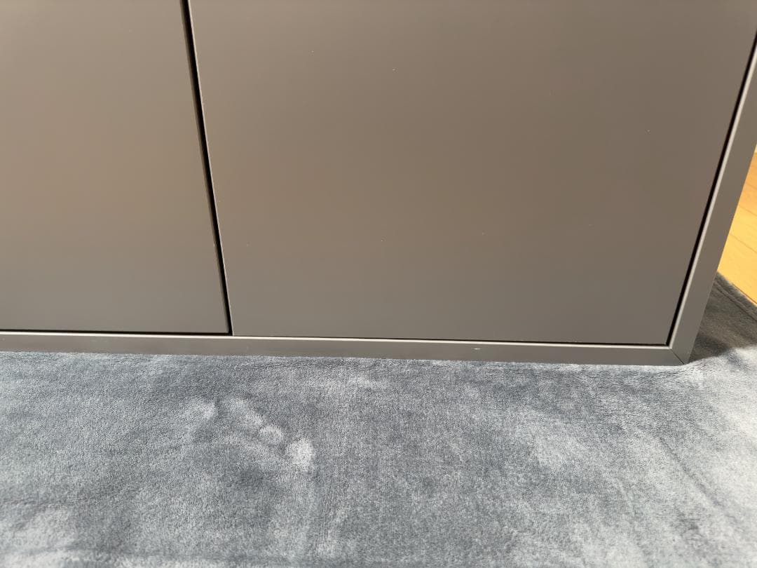 IKEA eket エーケト キャビネット グレー 完成品　専門業者組立て品