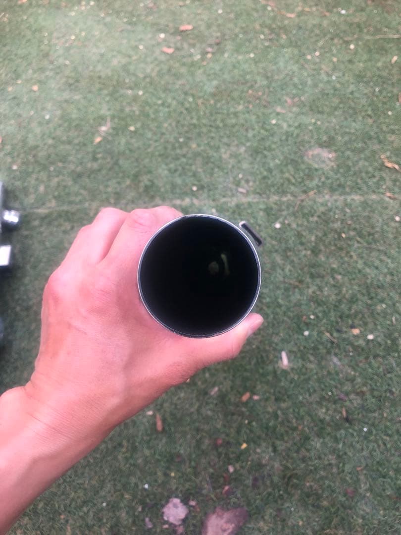 【たっち】スポーツスター　スリップオンマフラー(消音バッフル付き)