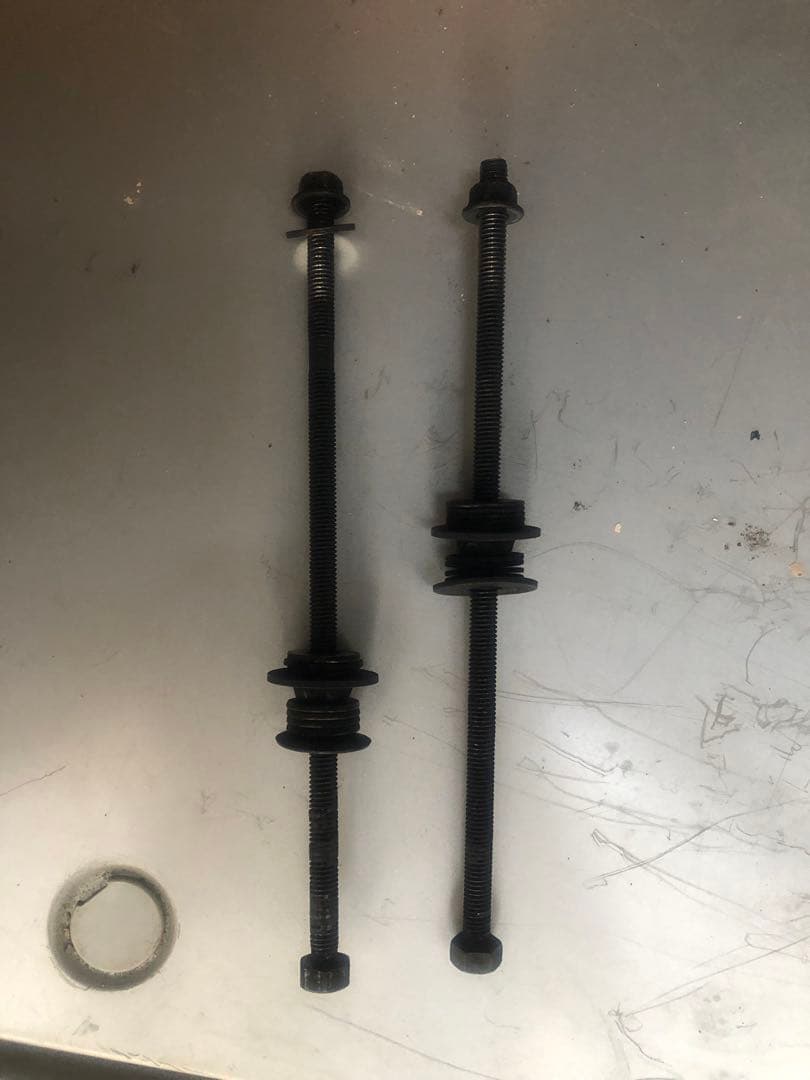 【たっち】スポーツスター　スリップオンマフラー(消音バッフル付き)