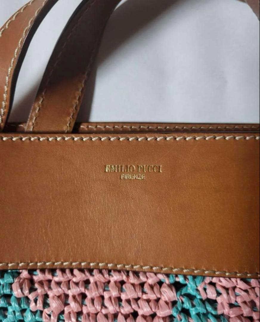 新品未使用　EMILIO PUCCI バケツバッグ