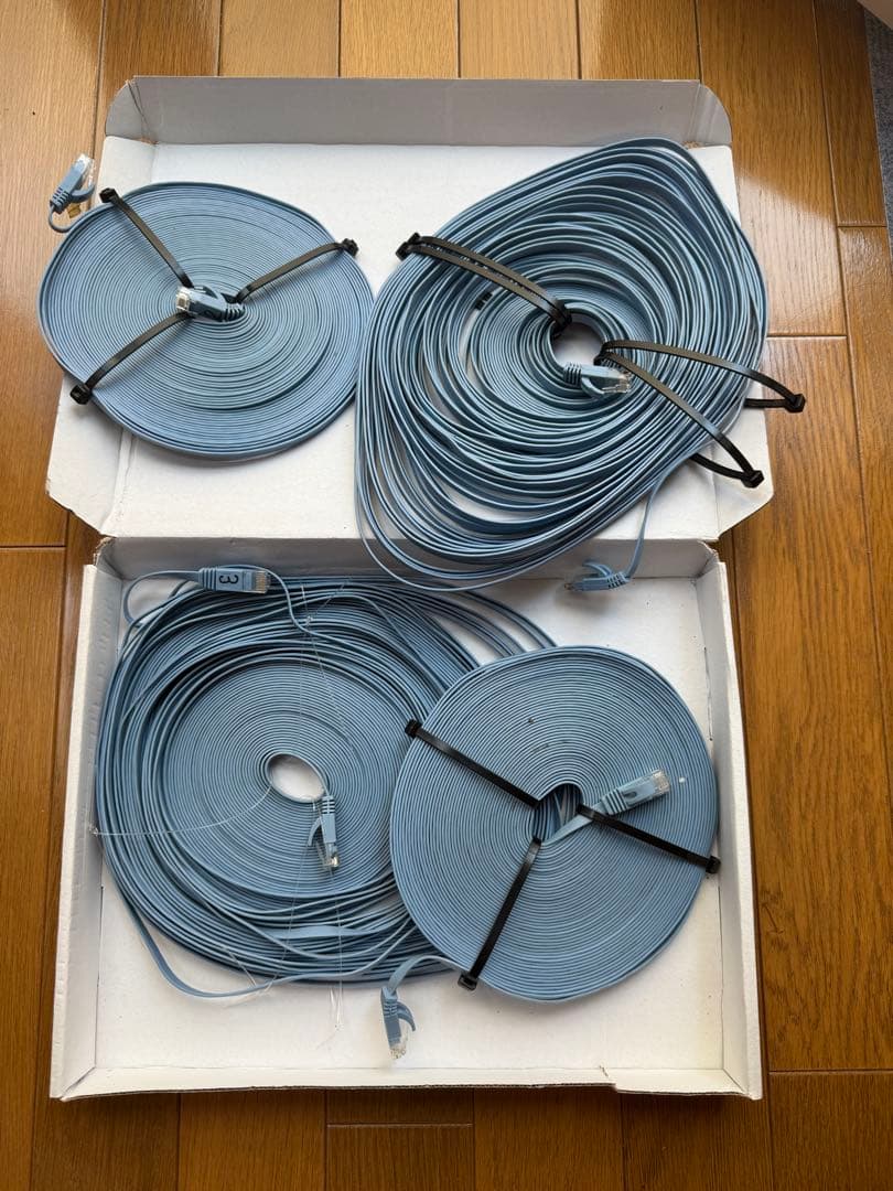 防犯カメラセット(200万画素）POE給電 屋外型　ANRAN防犯カメラ4台