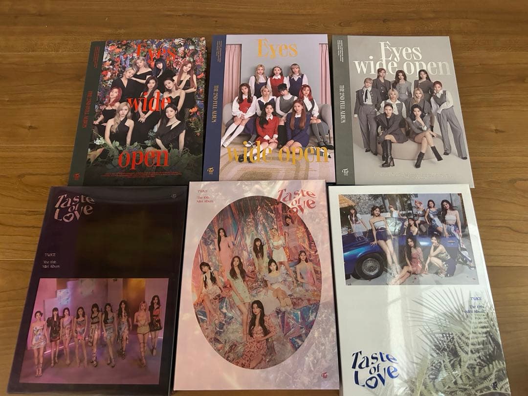 TWICE 韓国アルバムセット