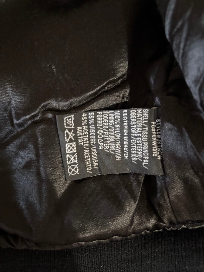 Schott MA-1 フライトジャケット ブラック