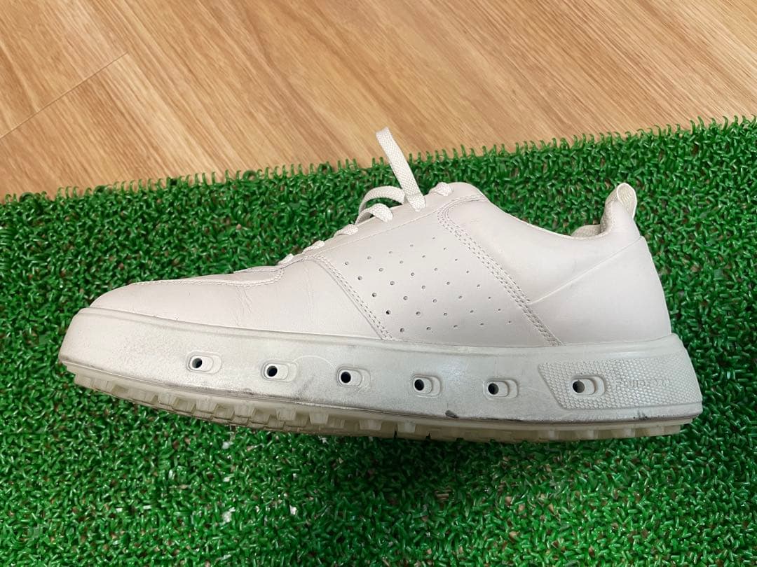 【美品】ECCO GOLF STREET 720 EU42 エコーゴルフシューズ