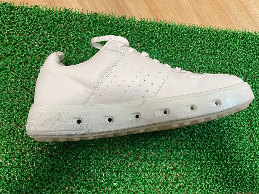 【美品】ECCO GOLF STREET 720 EU42 エコーゴルフシューズ