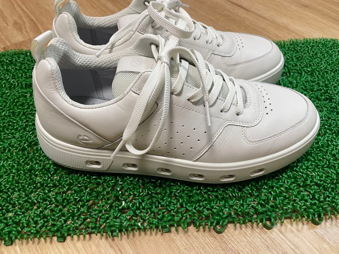 【美品】ECCO GOLF STREET 720 EU42 エコーゴルフシューズ