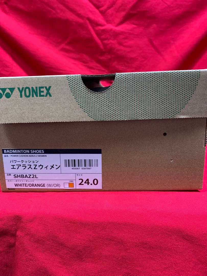SHBAZ2L　24.0cm バドミントン ヨネックス シューズ