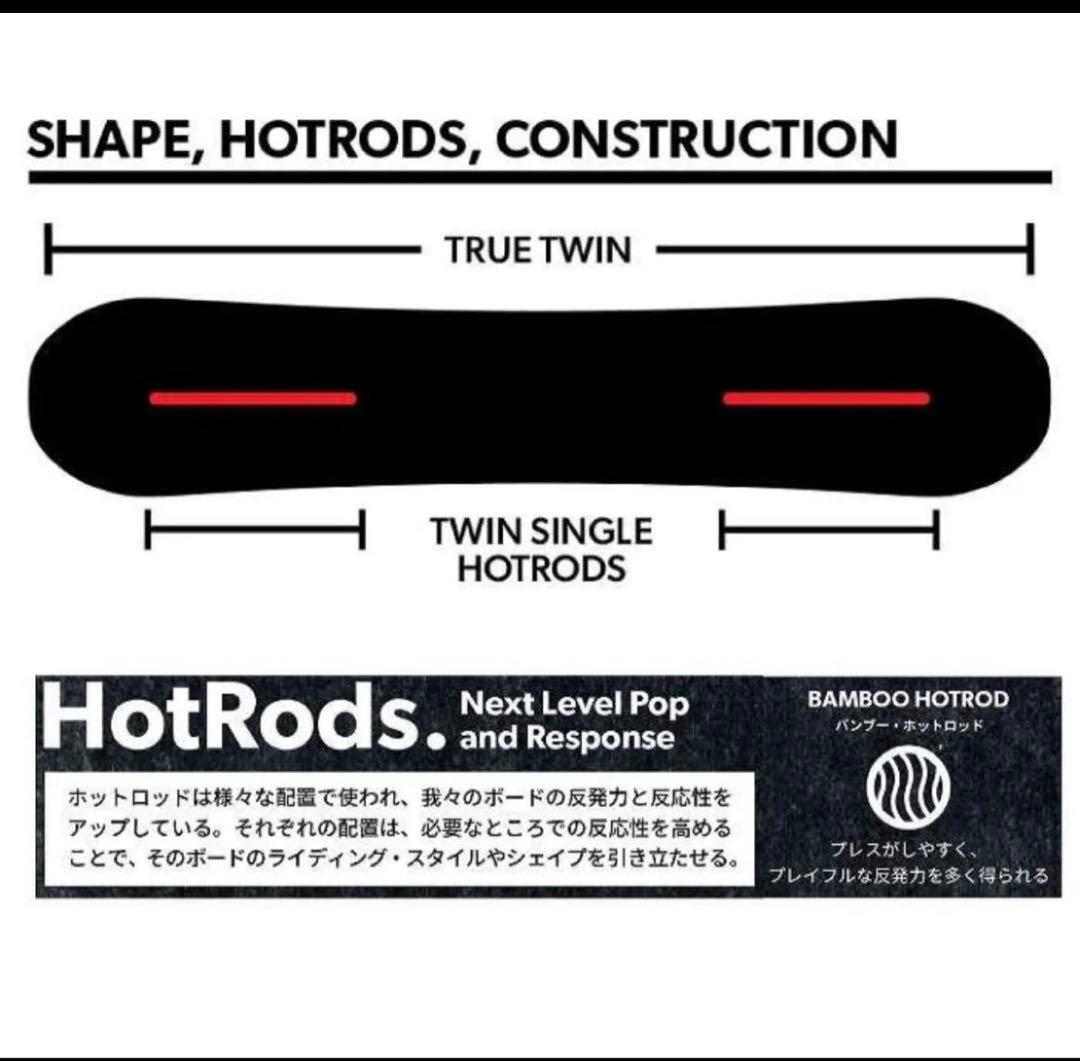 ROME 23-24 CHEAP TRICK 147 ハイブリッドキャンバー