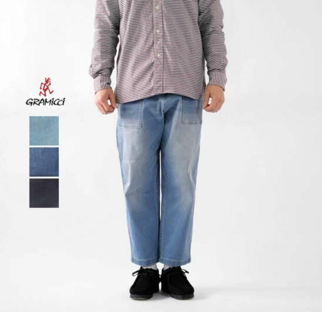 グラミチ☆Gramici☆デニムルーズテーパードパンツ☆GUP3-S2059☆M