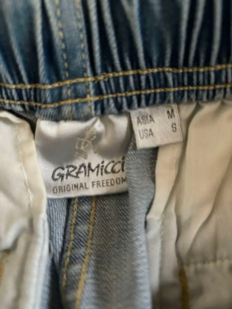 グラミチ☆Gramici☆デニムルーズテーパードパンツ☆GUP3-S2059☆M