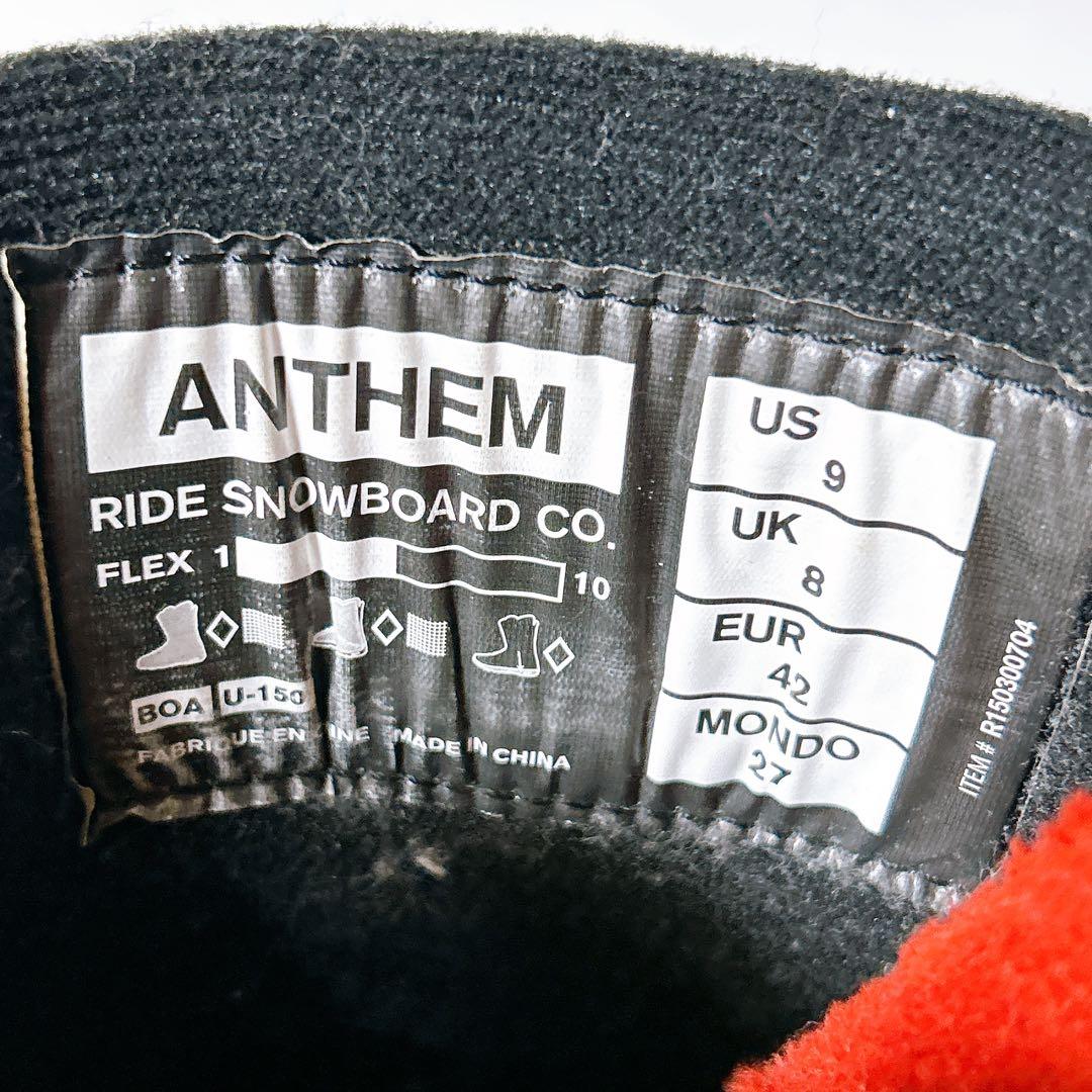 RIDE スノーボードブーツ　ANTHEM BOA 27cm