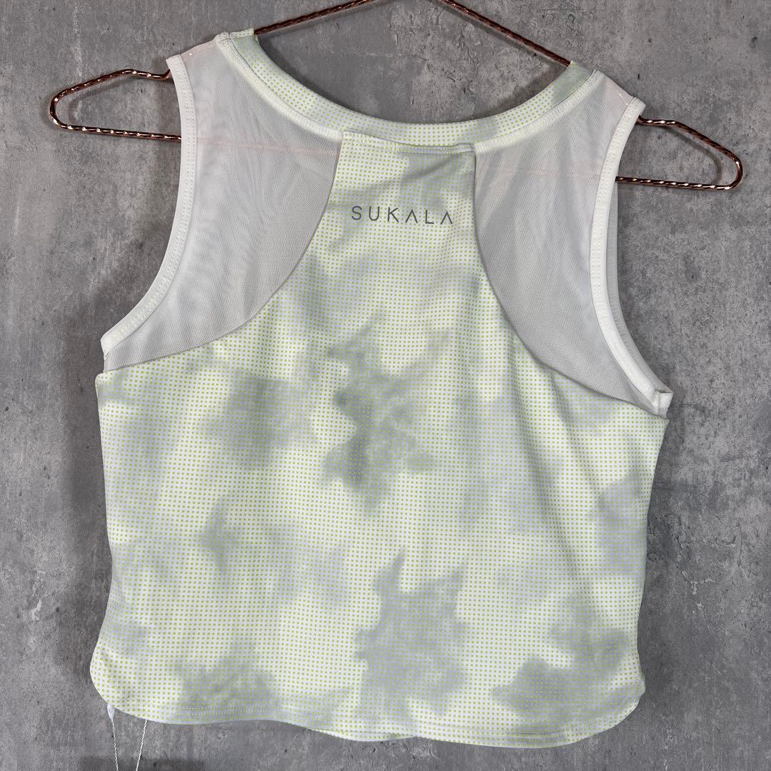 新品 SUKALA スカーラ ドットプリントブラタンクトップ