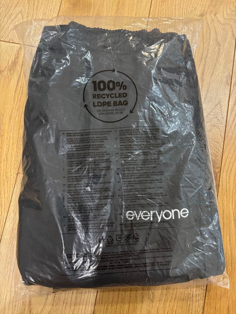 everyone ブラック トラックパンツ KC7813 77-81