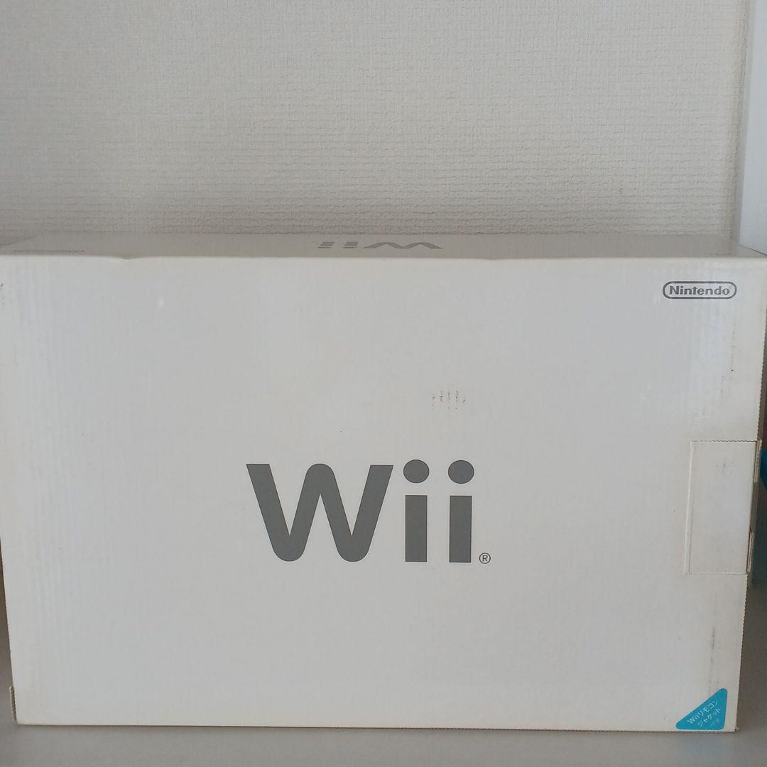 【新品　未使用】任天堂 Wii RVL-S-WD　本体　ウィー　ゲーム