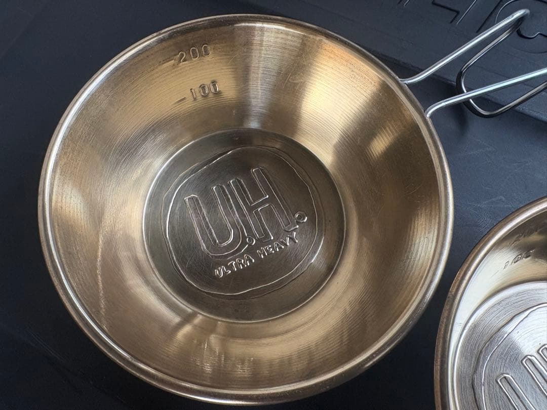 ultra heavy × Lue 真鍮シェラカップセット