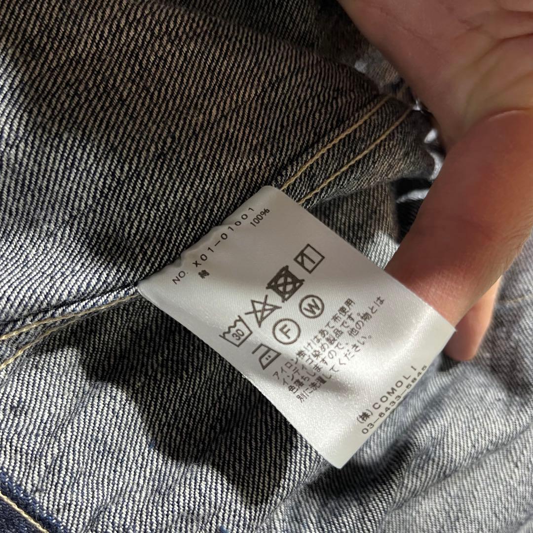 comoli コモリ　デニムジャケット　Gジャン　1st ファースト サイズ4