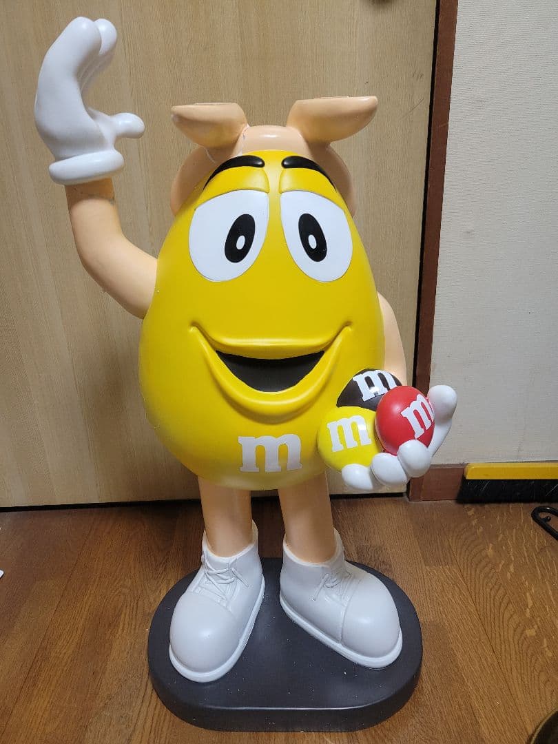 訳あり M&M's エムアンドエムズ サイドテーブル M&M フィギュア 置物